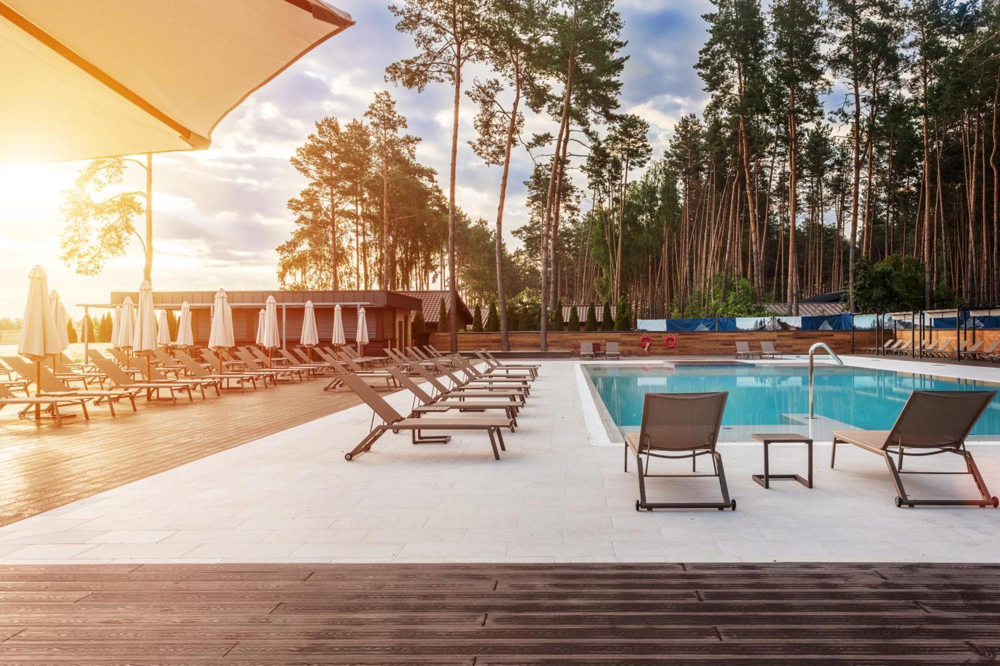 Riverwood Relax Park Moshny Exterior foto